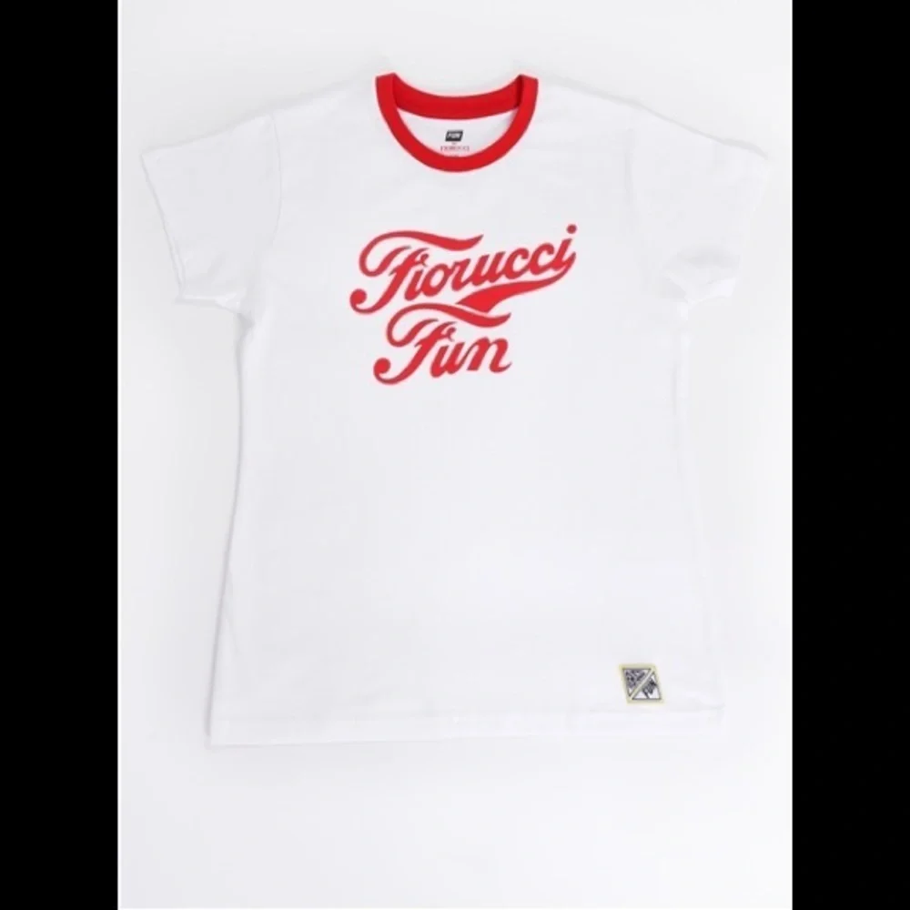 Authentic Fiorucci Fun Graphic Tee White/Red - Picture 2 of 5